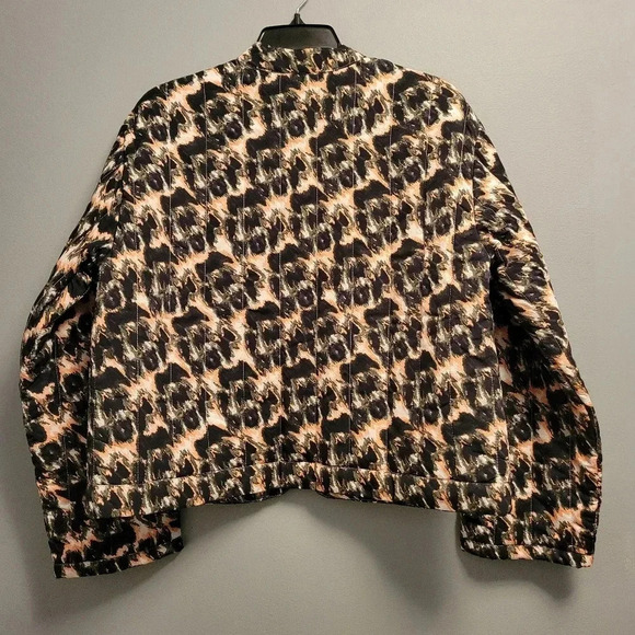 NWT Rachel Comey Animal Print Quilted Puffer Jacket - Picture 3 of 6